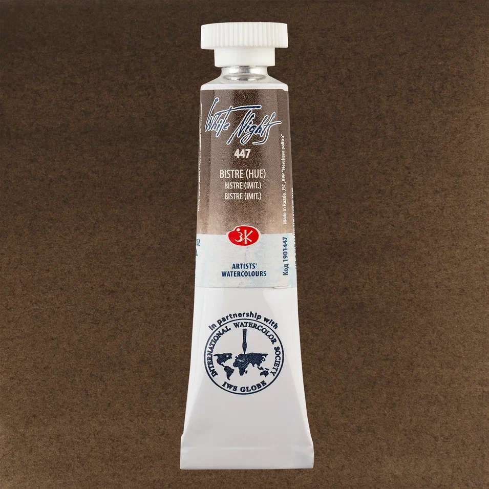 AQUARELA WHITE NIGHTS 447 BISTRE HUE 10ML