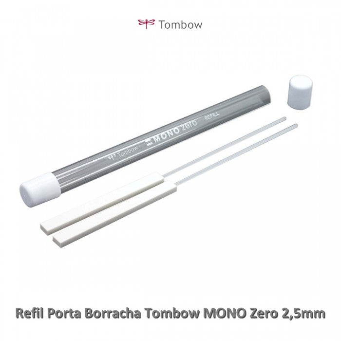 PORTA BORRACHA TOMBOW MONO ZERO 2,5X5MM REFIL ERKUS