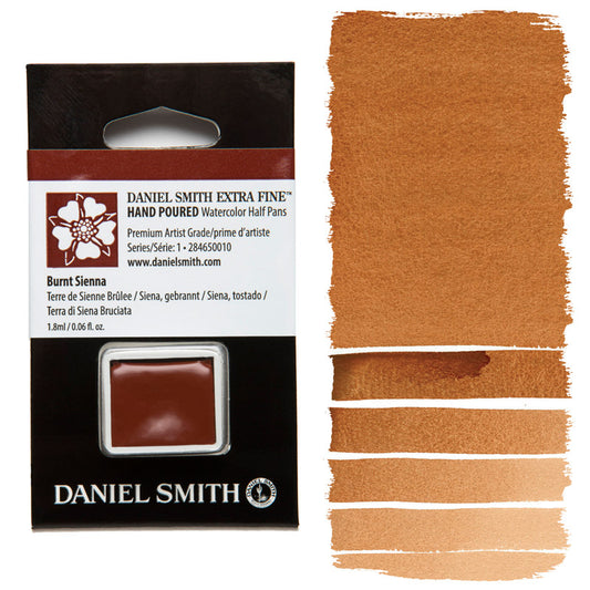 AQUARELA DANIEL SMITH HALF PAN BURNT SIENNA 010