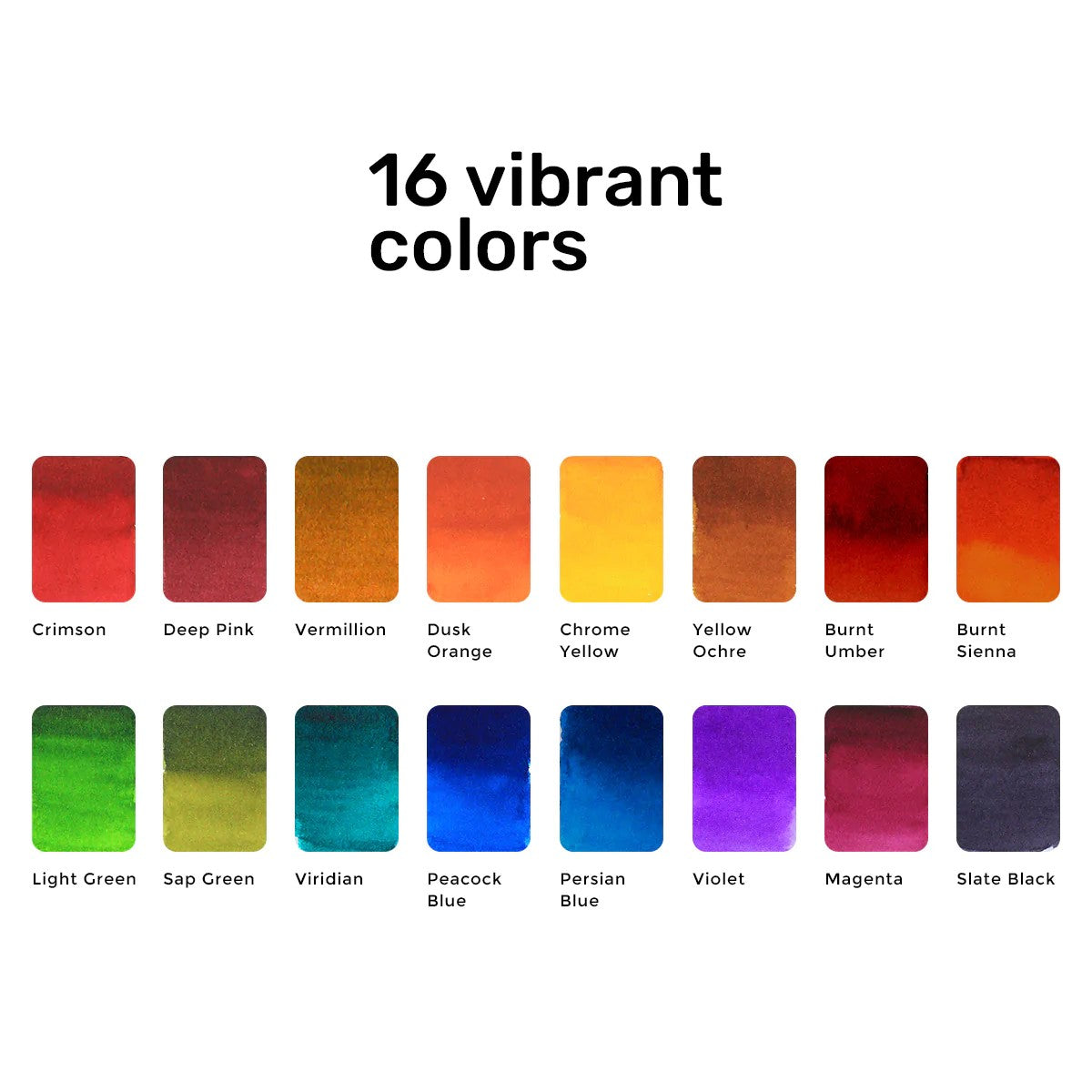 AQUARELA VIVIVA COLORSHEETS C/16 ORIGINAL SKETCHER SET VV276001