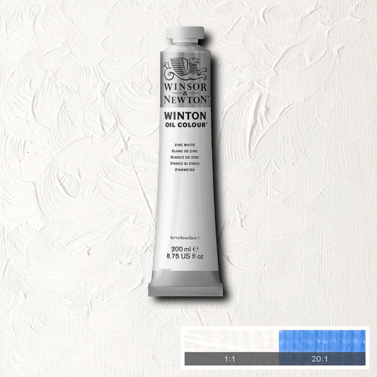 OLEO WINSOR NEWTON WINTON 200ml 748 ZINC WHITE