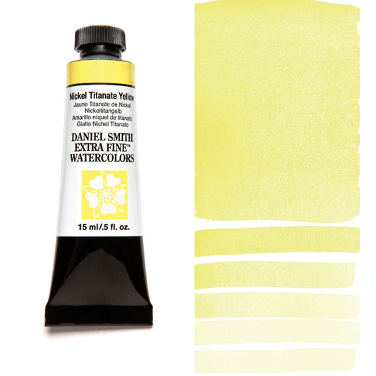 AQUARELA DANIEL SMITH 15ml EXTRA FINE Nickel Titanate Yellow 062
