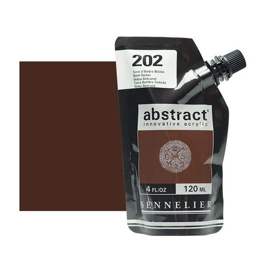 ACRILICA SENNELIER ABSTRACT 120ML 202 BURNT UMBER