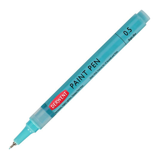 CANETA DERWENT PAINT PEN 0,5MM 09 BRIGHT BLUE (#09 HIGH)