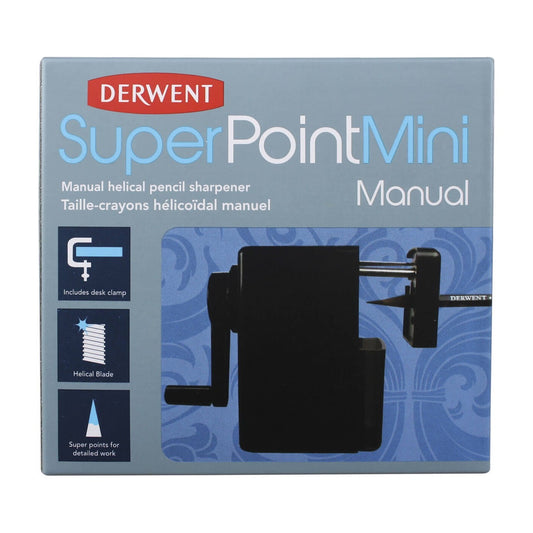 APONTADOR MESA DERWENT SUPER POINT MINI MANUAL