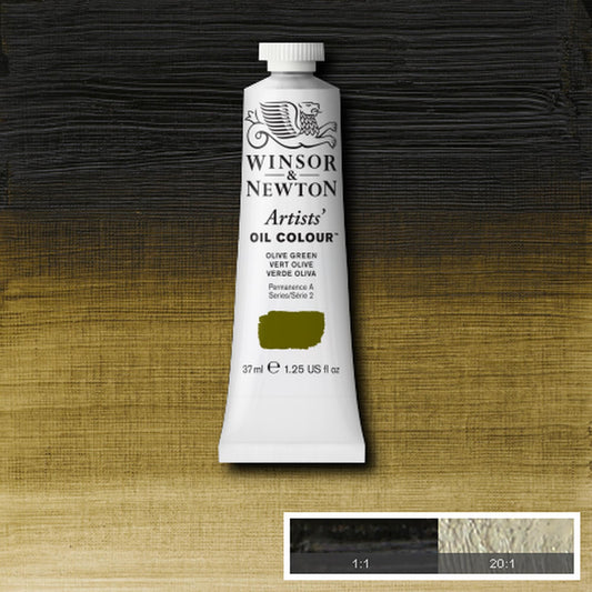 OLEO WINSOR NEWTON ARTISTS 037ML 447 OLIVE GREEN S2