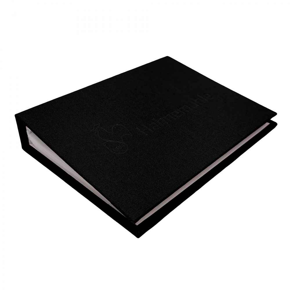 ALBUM DE FOTOS 10X15cm LINHO PRETO 20 FLS