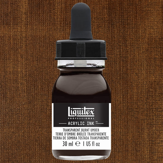 ACRILICA LIQUITEX INK! PROFESSIONAL 30ML 130 TRANSP BURNT UMBER