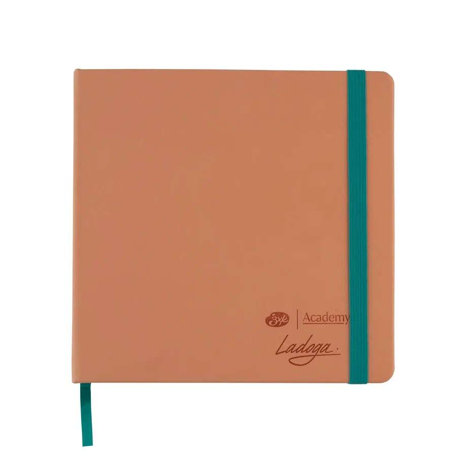 WATERCOLOUR BOOK 100% ALGODÃO 18x18 NEVSKAYA PALITRA 300g/m2 PEACH