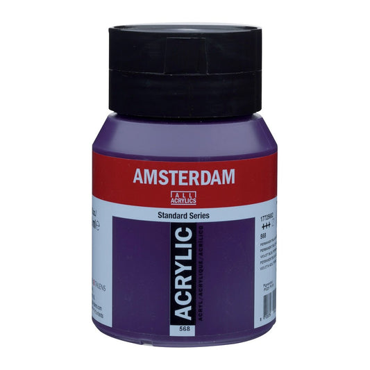 ACRILICA TALENS AMSTERDAM 500ml 568 PERMANENT BLUE VIOLET