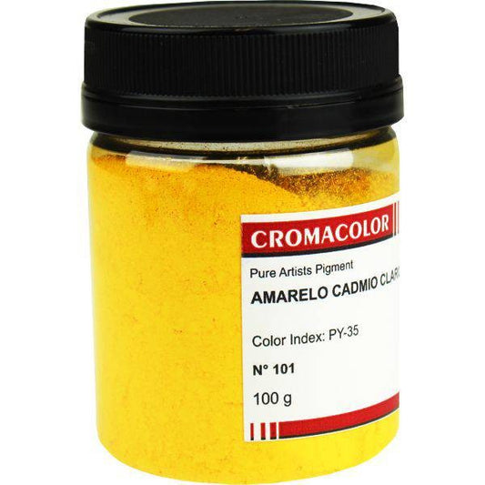 PIGMENTO PURO CROMACOLOR 101 CADMIUM YELLOW LIGHT PY-35 100g