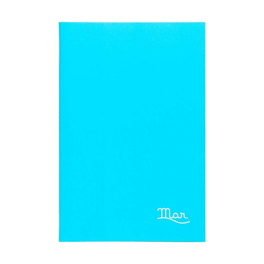 KIT 03 JOURNALS MAR AZUL CLARO A5 C/ PONTILHADO 60FLS CADA