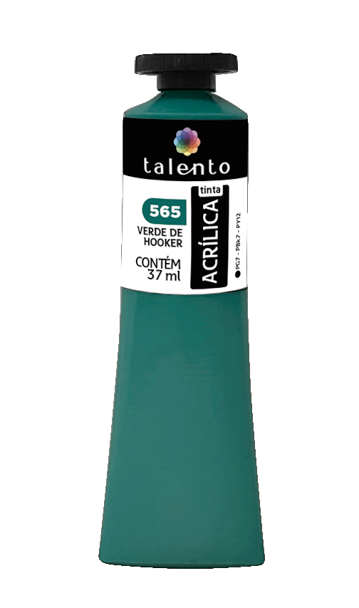 ACRILICA TALENTO 037ML 565 VERDE DE HOOKER