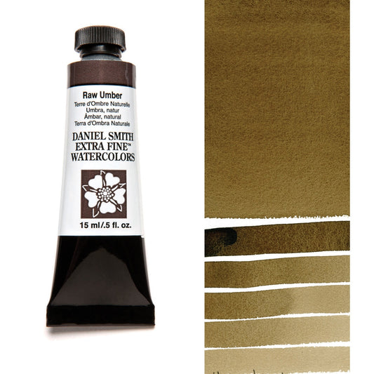 AQUARELA DANIEL SMITH 15ml EXTRA FINE Raw Umber 097