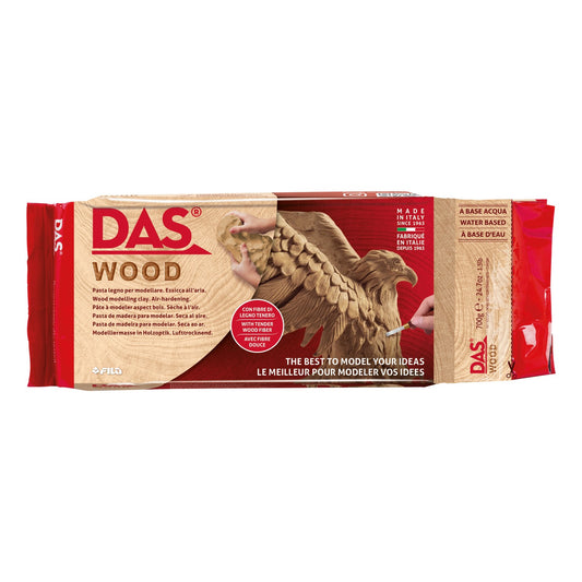 ARGILA DAS WOOD 0700GR MODELAGEM CERAMICA FRIA