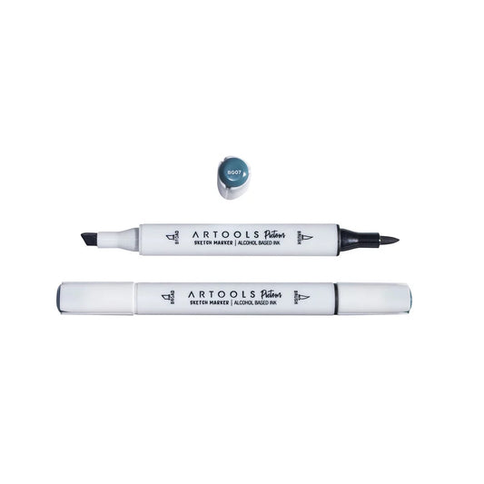 MARCADOR ARTOOLS PICTOM PONTA DUPLA BLUE GRAY 7 (BG07)