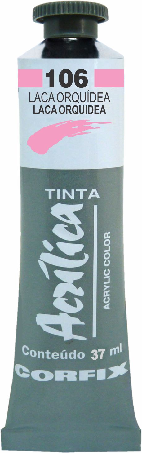 ACRILICA CORFIX 37ML 106 LACA ORQUIDEA