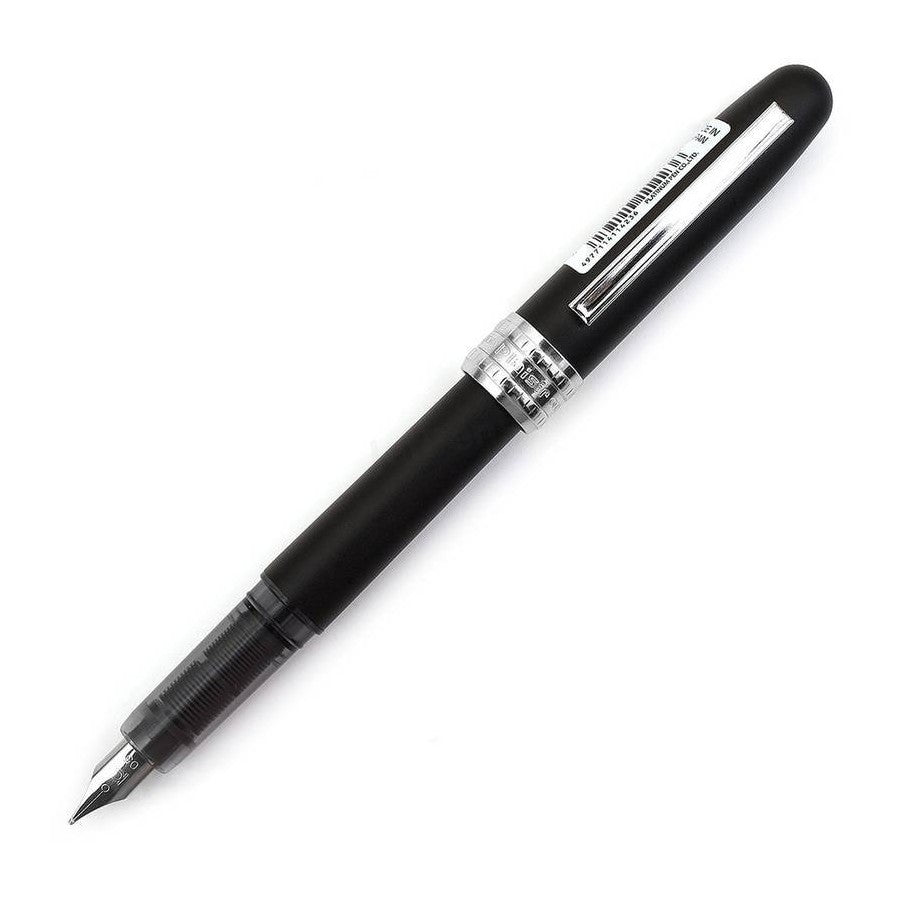 CANETA TINTEIRO PLAISIR PLATINUM 0.5 BLACK MIST PGB-1500 1