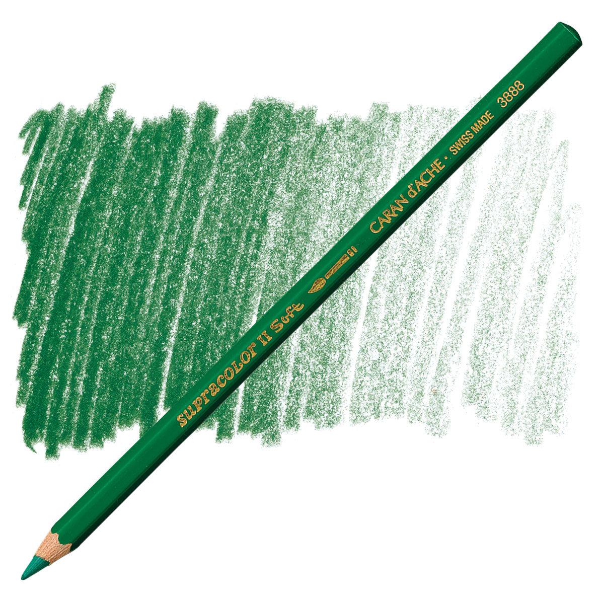 LAPIS AQUARELAVEL CARAN D´ACHE SUPRACOLOR 239 SPRUCE GREEN 3888239