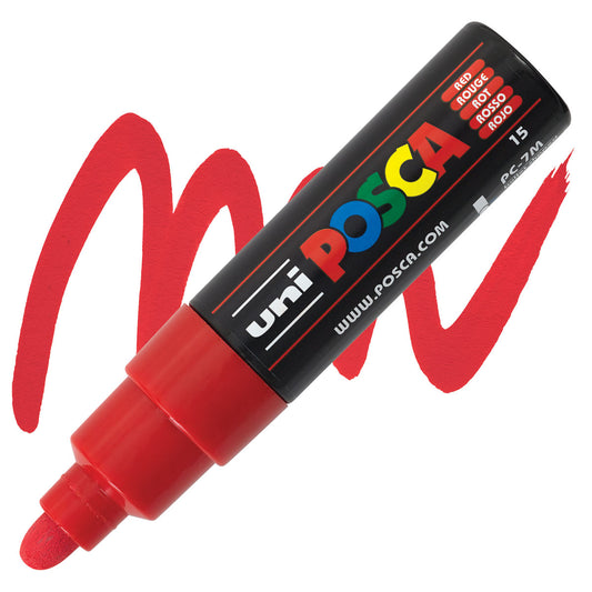 CANETA POSCA PC-7M 15 VERMELHO