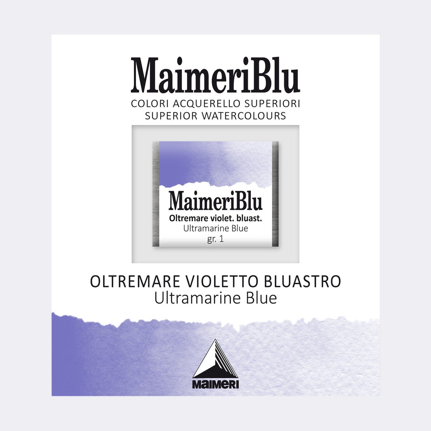 AQUARELA MAIMERIBLU ARTISTS HALF PAN 441 ULTRAMARINE BLUE