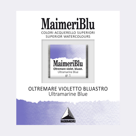 AQUARELA MAIMERIBLU ARTISTS HALF PAN 441 ULTRAMARINE BLUE