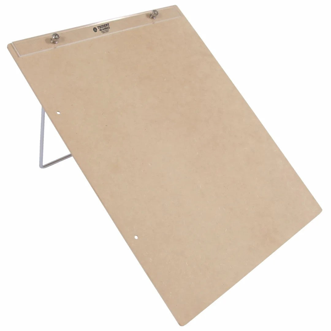 PRANCHETINHA PORTATIL C/ SUPORTE A4 MDF 48A4MAS TRIDENT C/ SUPORTE
