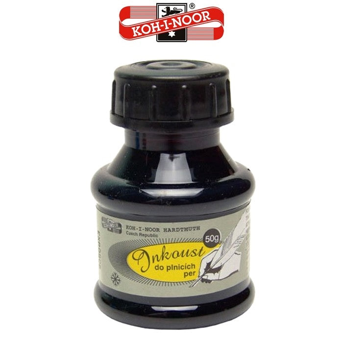 TINTA CALIGRAFIA KOH-I-NOOR 50ml PRETA 141505
