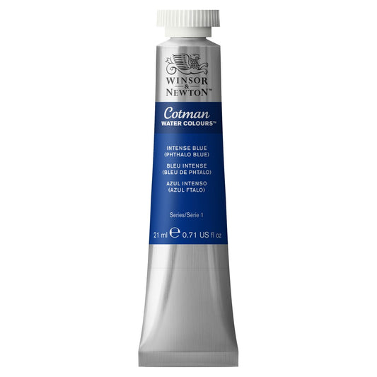 AQUARELA WINSOR NEWTON COTMAN 21ML INTENSE BLUE 0308327