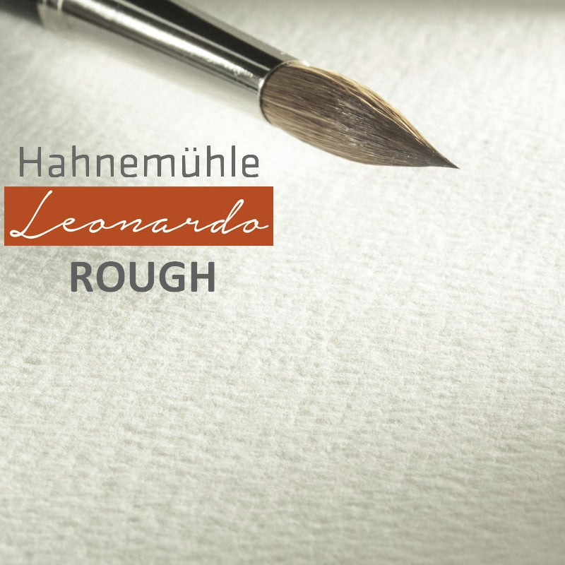 BLOCO HAHNEMUHLE LEONARDO GRANA GROSSA 600g/m2 30x40 10 FOLH