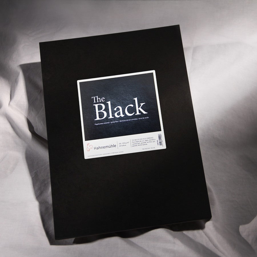BLOCO HAHNEMUHLE THE BLACK A4 250G/M2 20FLS