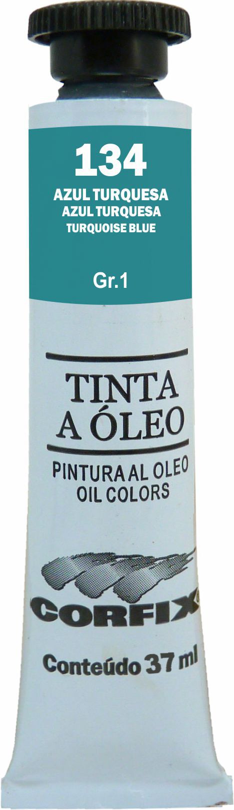 OLEO CORFIX 37ML 134 AZUL TURQUESA