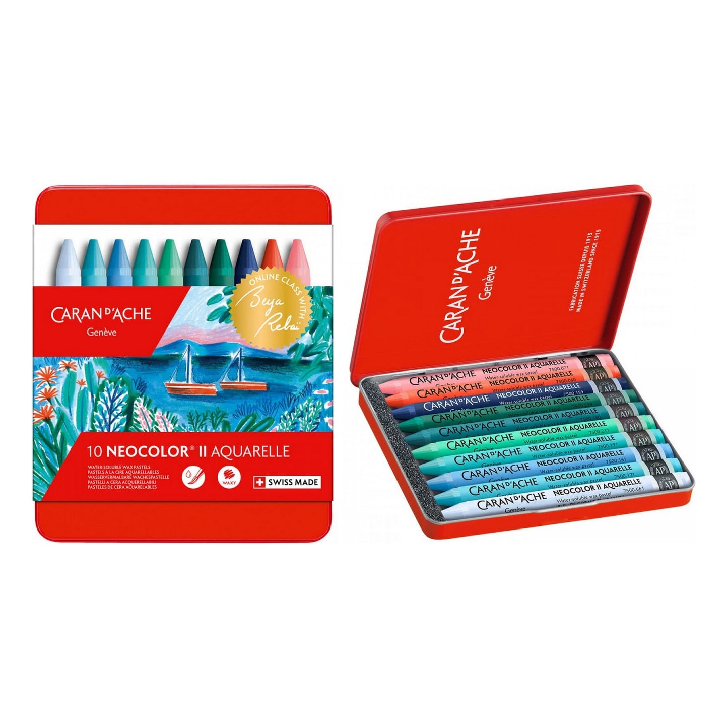 ESTOJO NEOCOLOR II 10 CORES BEYA REBAI COLD (FRIO) 7500510