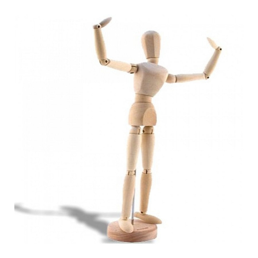 MANEQUIM ARTICULADO 30cm FEMININO 12" SFM019