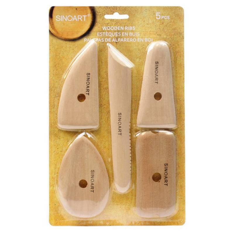FERRAMENTAS MODELAGEM MADEIRA C/5 T030