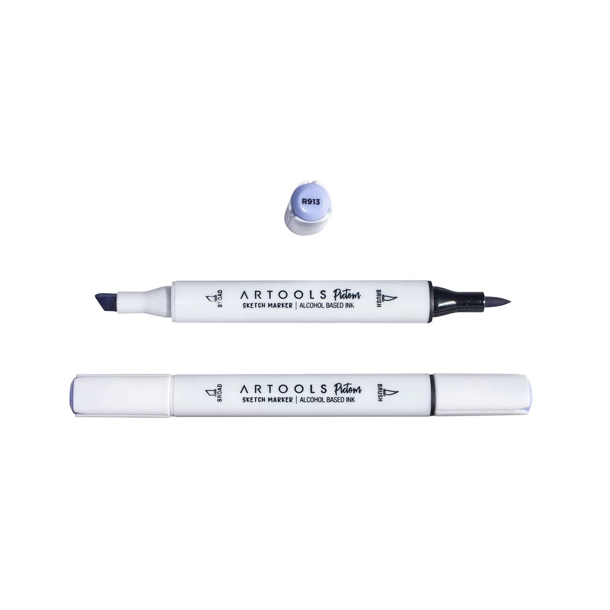 MARCADOR ARTOOLS PICTOM PONTA DUPLA LAVENDER BLUE (R913)