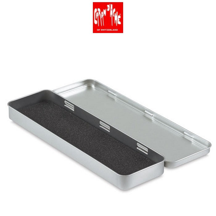 ESTOJO LAPIS CARAN DACHE METAL P/ 06 UN VAZIO