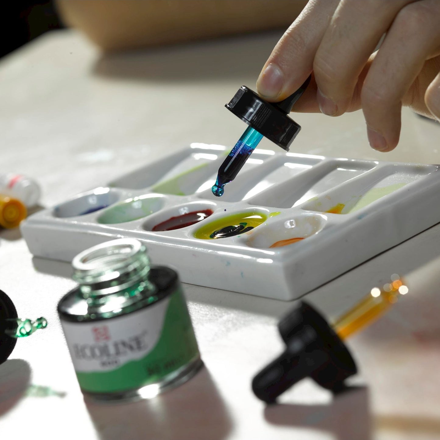 AQUARELA TALENS ECOLINE 30ML 600 GREEN