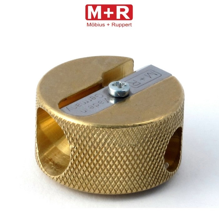 APONTADOR DUPLO M+R CLASSIC 602 LATÃO PESADO