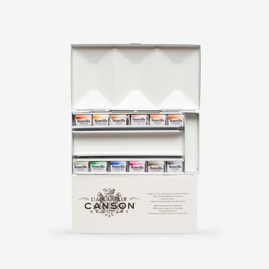 ESTOJO AQUARELA MAIMERIBLU 12 HALF PANS