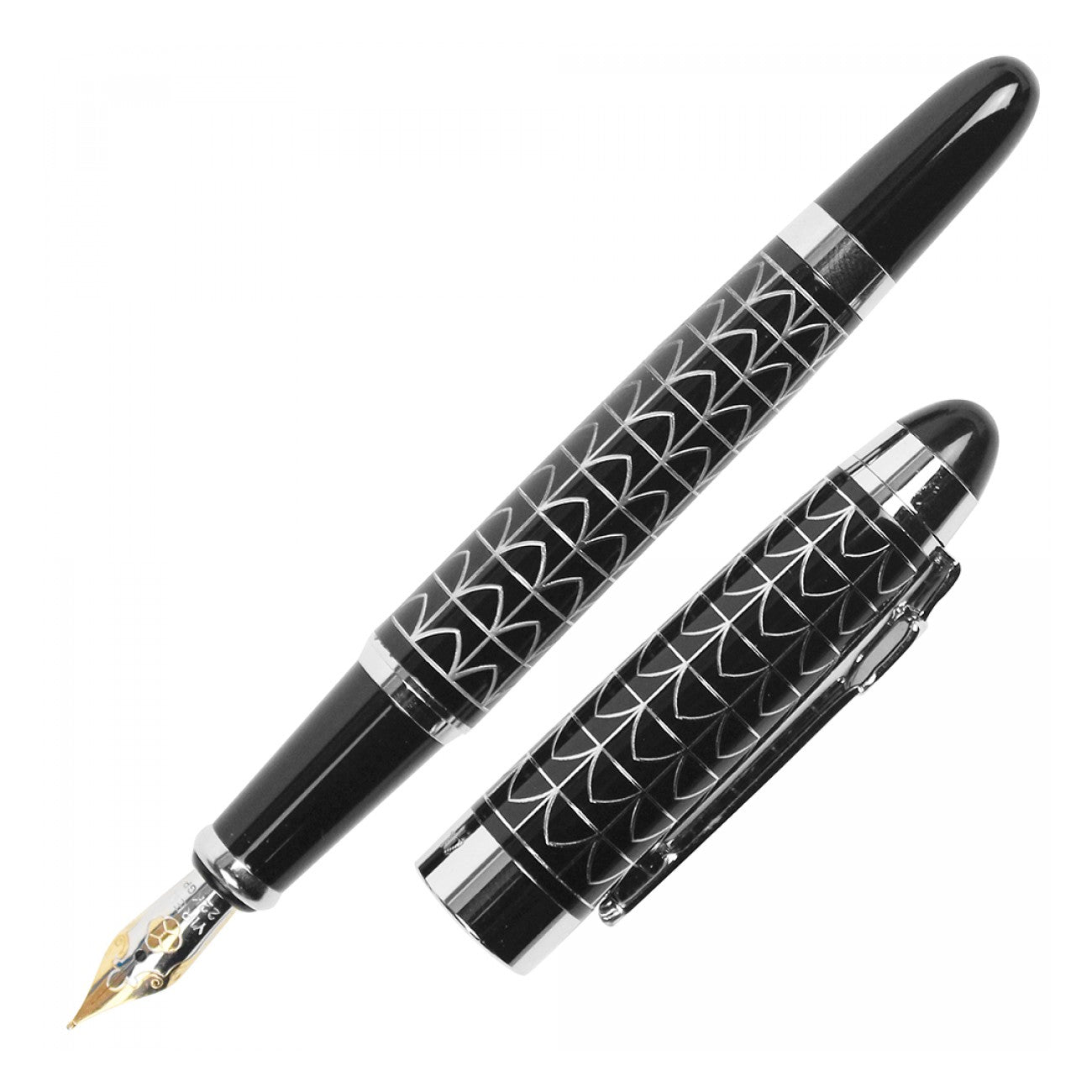 CANETA TINTEIRO YIREN SILVER KING 817