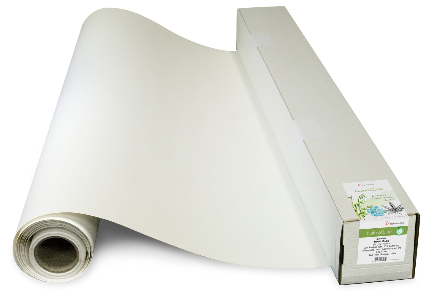 PAPEL HAHNEMUHLE BAMBOO 265g/m2 ROLO 1,25x10m