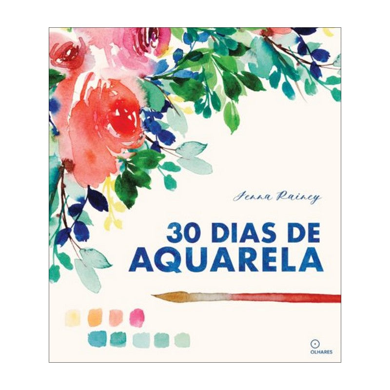 LIVRO "30 DIAS DE AQUARELA" JENNA RAINEY