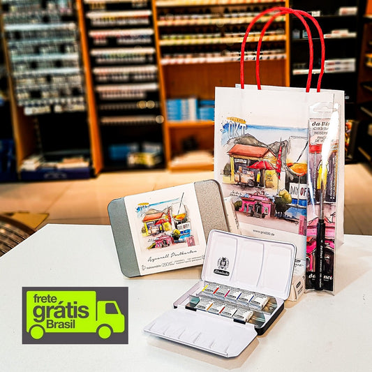 KIT AQUARELA INSPIRATION MADE IN GERMANY - HAHNE, SCHMINCKE