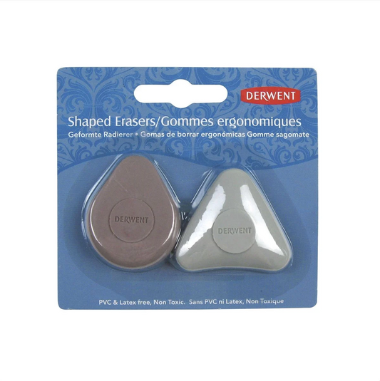 BORRACHA DERWENT ERGONOMICAS C/ 02 UNIDADES