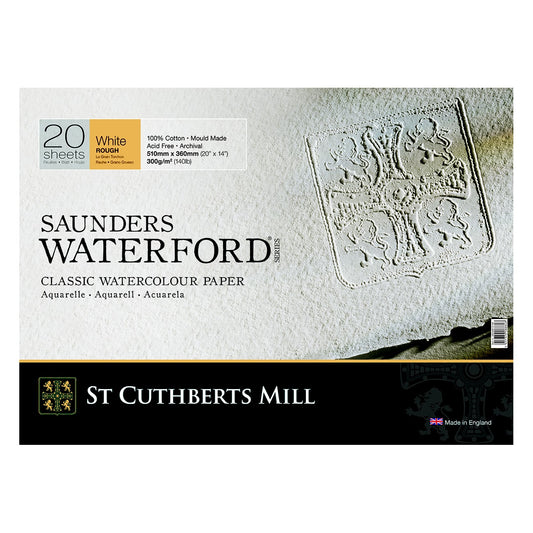 BLOCO SAUNDERS WATERFORD (CUTHBERTS) TORCHON 36X51 20 FLS