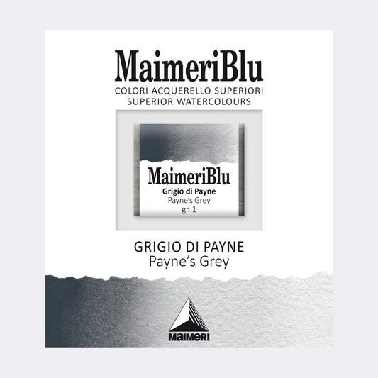 AQUARELA MAIMERIBLU ARTISTS HALF PAN 514 PAYNES GREY