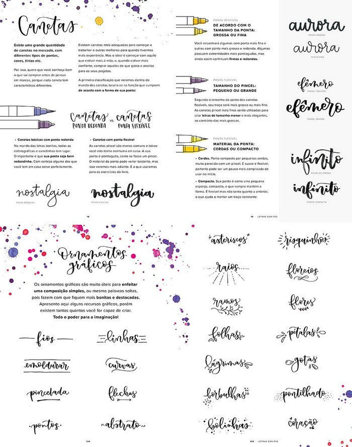 LIVRO "LETRAS BONITAS" THREE FEELINGS