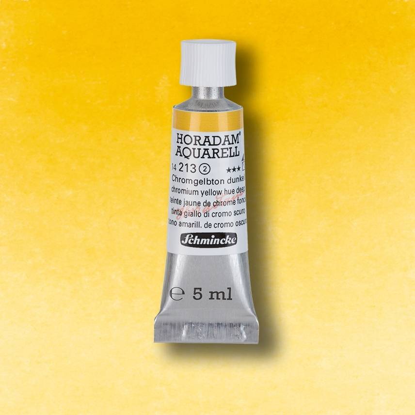 AQUARELA SCHMINCKE HORADAM 5ml 213 Chromium Yellow Hue Deep S2