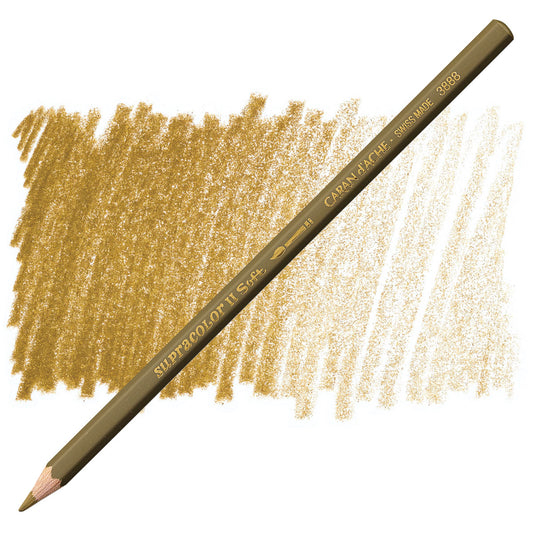 LAPIS AQUARELAVEL CARAN D´ACHE SUPRACOLOR 039 OLIVE BROWN 3888039